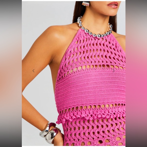 Retrofete Mesa Dress in Paradise Pink XS - Picture 5 of 15